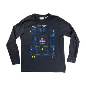 Zara Kids Pac-Man Graphic Tee Long SleeveSize 11/12